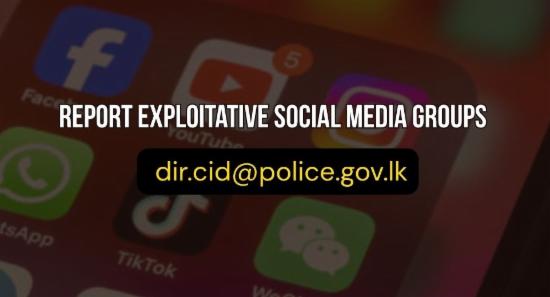 Email To Report Exploitative Social Media Groups